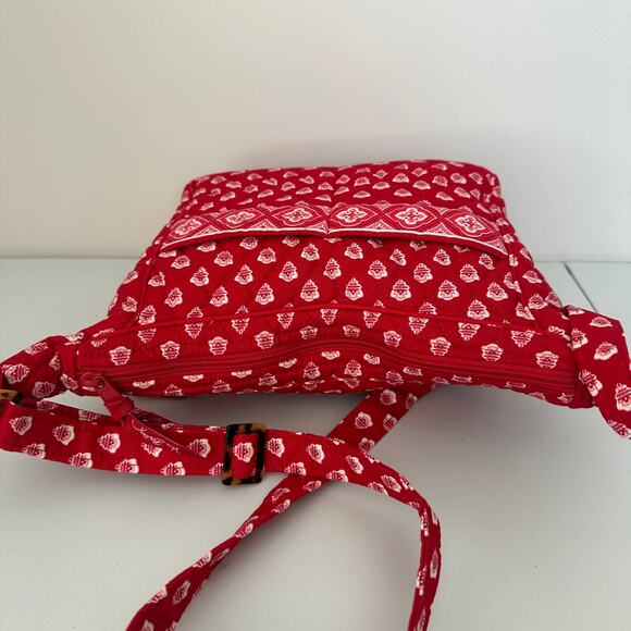 Vera Bradley Vintage Nantucket Red Crossbody Shoulder Adjustable Strap Bag - Picture 8 of 9